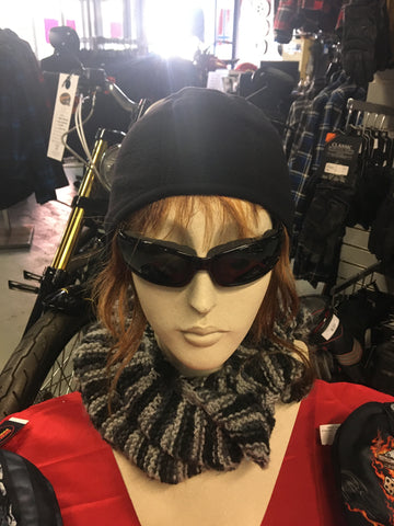 FLEECE SKULLCAP FOR PONYTAIL  00650