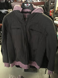 WOMENS JACKET BK/ROSE 006578