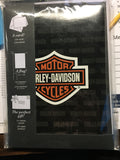 HARLEY DAVIDSON FLAG AND CARD