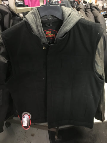 BLACK DENIM VEST 004000