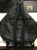 BLACK BACK PACK/PURSE 002000