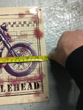 ROONEY SIGN - H-D KNUCKLEHEAD PRINT   00950