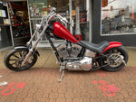 1999 Custom Red Pearl Hardtail Chopper