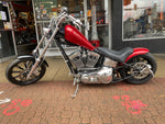 1999 Custom Red Pearl Hardtail Chopper