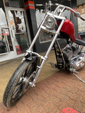 1999 Custom Red Pearl Hardtail Chopper