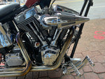 1999 Custom Red Pearl Hardtail Chopper