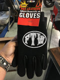 Hot Leathers Ftw BLK Mechanic Gloves