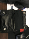 BLACK HIP PURSE STUDDED 002500