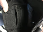 BLACK HIP PURSE STUDDED 002500