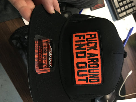 F*CK AROUND AND FIND OUT SNAPBACK HAT 001000