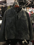 MENS GREY LAMBSKIN JACKET 0013500