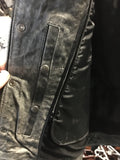 MENS GREY LAMBSKIN JACKET 0013500