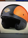 Harley-Davidson® Unisex Sport Glide™ X07 Half Helmet | Orange | 3-In-1 Options - 98371-20VX small