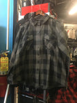 LADIES BLACK AND GRAY FLANNEL 002100