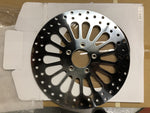 Polish SS King Spoke Front Brake Rotor Brembo Touring dyna 2006^ FLH GLIDE 11.8"