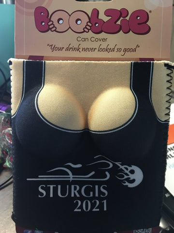 Beer Pop Soda Can Insulator Boobzies Sturgis 2021