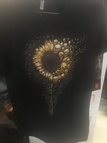 SUNFLOWER BURNOUT TSHIRT 00945