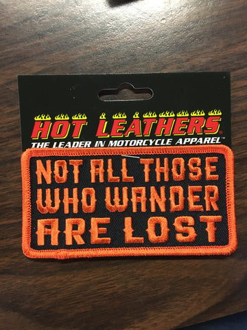 PATCH - NOT ALL WHO WANDER