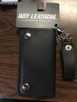 BLACK LEATHER WALLET