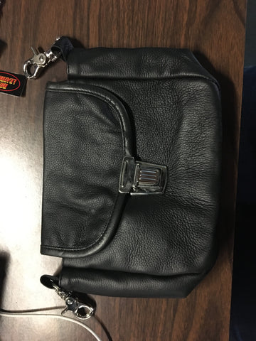 BLACK HIP BAG