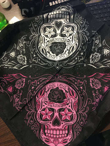 BANDANNA SUGAR SKULL
