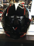 LARGE VCAN VX Lightweight Full Face Motorcycle Street Bike Helmet with Extra Tinted Visor, Coolmax Technology & OTG Ready, DOT & ECE 22.05 Approved