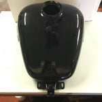 Vivid Black Gas Tank Harley FLHX Street Road Glide Bagger 2008^ 6 gal W Emblems