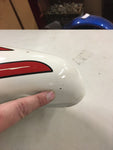 1997 OEM GAS TANKS HERITAGE SPRINGER FLSTS WHITE RED STRIPE