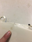 1997 OEM GAS TANKS HERITAGE SPRINGER FLSTS WHITE RED STRIPE