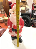 VTG Carolina Ent. 1973 22" Lighted Santa Clause Blow Mold Yard Decor Christmas