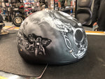 D.O.T Daytona Skull Cap  Guns D6-G-MEDIUM