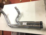 Khrome Werks Two Step Drag Style Pipes Exhaust Chrome Headers Sportster 2004^ Bi