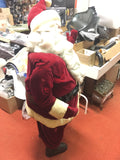 Vtg 1964 Mechanical Santa Clause Gimbels Store Display Harold Gale Christmas dec