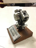 Vintage Evolution Motor Engine Pewter on Stand Display Harley Davidson Miniature