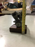 Vintage Evolution Motor Engine Pewter on Stand Display Harley Davidson Miniature