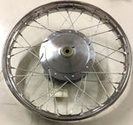 Front Wheel NOS Benelli Wards Brake Mini Drum New 1970's Vint Spoke 19" Chopper