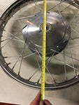 Front Wheel NOS Benelli Wards Brake Mini Drum New 1970's Vint Spoke 19" Chopper