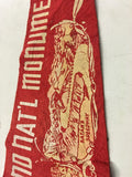 Vtg Flag Banner Pennant Satans Speedway vampire park Badland natl monument SD