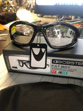 Bobster EFB001 Fat Boy Sunglasses with Black Frame and Anti-Fog Photochromic Len