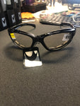 Bobster EFB001 Fat Boy Sunglasses with Black Frame and Anti-Fog Photochromic Len