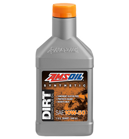 Amsoil 10W-50 Synthetic Dirt Bike Oil