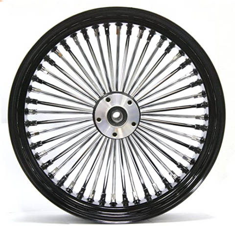 Harley Davidson 18x3.5 Ultima King Fat Spoke Rear Wheel In Black