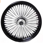 Harley Davidson 18x5.5 Ultima King Fat Spoke Rear Wheel In Black