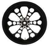 Ultima Kool Kat Rear Wheel, 18" x 3.5", Black, 2000^ - 1" Axle