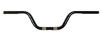 Thrashin 1-inch Dyna High Bend Black Handlebars - Harley