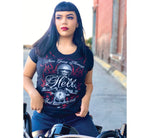 Lethal Threat Women's Just Keep Riding Tee - Small