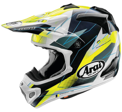 Arai VX-Pro4 Resolute Helmet Yellow Size Extra Small brand new in the box