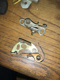 Vtg Car Parts Lot 1952 Ford Condenser Contact points Starter Gen Motor Brushes