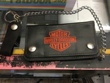 Harley Davidson wallet leather with chain