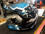 Moose Racing F.I. Helmet Agroid Blue 0110-6710 3xl